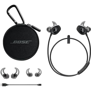 BOSE - 超美品　Sound Sport BOSE ブラック Amazon.co.jp: Bose SoundSport Wireless Headphones, Black